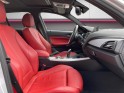 Bmw serie 1 f20 lci m140i xdrive 340 ch a/garantie 12 mois/cuir rouge/carplay/toit ouvrant/franchissement de ligne/feux led...