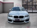 Bmw serie 1 f20 lci m140i xdrive 340 ch a/garantie 12 mois/cuir rouge/carplay/toit ouvrant/franchissement de ligne/feux led...