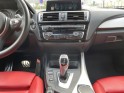 Bmw serie 1 f20 lci m140i xdrive 340 ch a/garantie 12 mois/cuir rouge/carplay/toit ouvrant/franchissement de ligne/feux led...