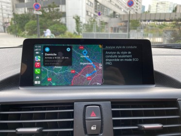 Bmw serie 1 f20 lci m140i xdrive 340 ch a/garantie 12 mois/cuir rouge/carplay/toit ouvrant/franchissement de ligne/feux led...