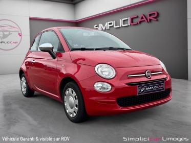 Fiat 500 serie 6 euro 6d 1.2 69 ch s/s pop occasion simplicicar limoges  simplicicar simplicibike france