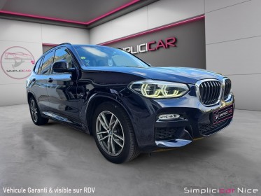 Bmw x3 g01 xdrive 20d 190ch bva8 m sport occasion  simplicicar vaucresson nice - pfvauto simplicicar simplicibike france