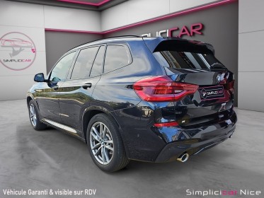 Bmw x3 g01 xdrive 20d 190ch bva8 m sport occasion  simplicicar vaucresson nice - pfvauto simplicicar simplicibike france