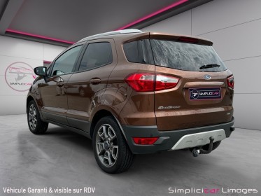 Ford ecosport 1.0 ecoboost 125 trend occasion simplicicar limoges  simplicicar simplicibike france