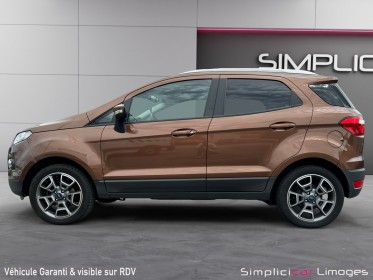 Ford ecosport 1.0 ecoboost 125 trend occasion simplicicar limoges  simplicicar simplicibike france