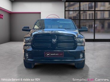 Dodge ram 1500 sport hemi sport 5l7 v8 homologuer occasion cannes (06) simplicicar simplicibike france