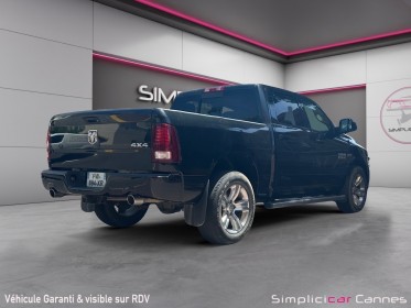 Dodge ram 1500 sport hemi sport 5l7 v8 homologuer occasion cannes (06) simplicicar simplicibike france