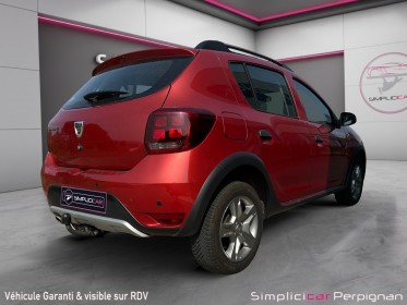 Dacia sandero 1.5 dci 90 e6 stepway prestige clim camera attelage gps garantie 12 mois occasion simplicicar perpignan ...