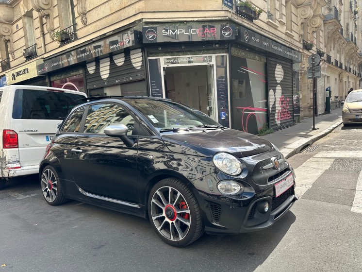 Abarth 595 e6d temp 1.4 turbo 16v t-jet 165 ch bvm5 turismo occasion paris 15ème (75) simplicicar simplicibike france