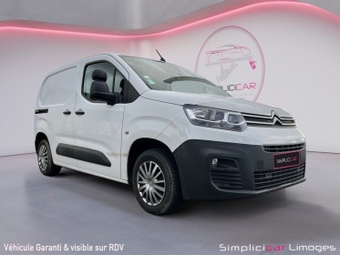 Citroen berlingo taille m bluehdi 100 bvm shine occasion simplicicar limoges  simplicicar simplicibike france