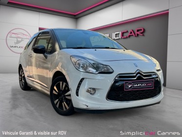 Citroen ds3 vti 120 ch airdream so chic occasion cannes (06) simplicicar simplicibike france