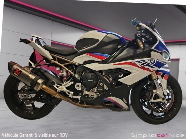 Bmw s1000rr pack m occasion  simplicicar vaucresson nice - pfvauto simplicicar simplicibike france