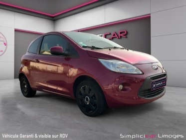 Ford ka ka 1.2 69 ss titanium occasion simplicicar limoges  simplicicar simplicibike france