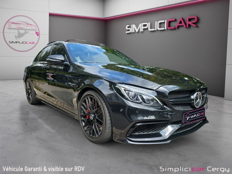 Mercedes classe c 63 s amg 510 cv speedshift mct / entretien mercedes / frein céramique occasion cergy (95) simplicicar...