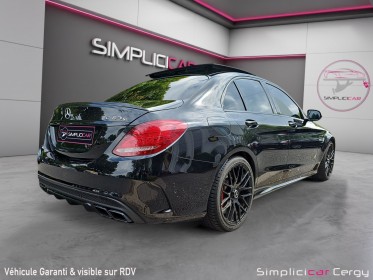 Mercedes classe c 63 s amg 510 cv speedshift mct / entretien mercedes / frein céramique occasion cergy (95) simplicicar...