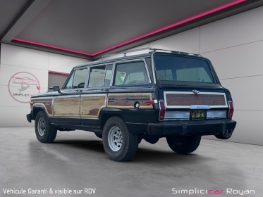 Jeep grand wagoneer 5.9 v8 175ch 360 ci boite automatique 3 rapports carte grise collection ffve garantie occasion...