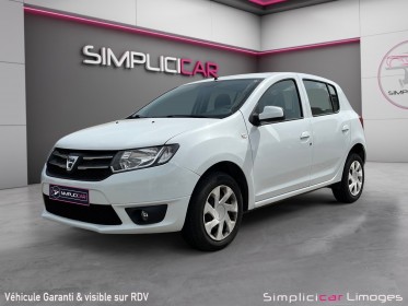 Dacia sandero 1.2 16v 75 ambiance occasion simplicicar limoges  simplicicar simplicibike france