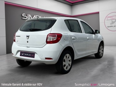 Dacia sandero 1.2 16v 75 ambiance occasion simplicicar limoges  simplicicar simplicibike france