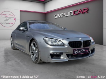 Bmw serie 6 coupe f13 650i 407ch xdrive exclusive individual a occasion simplicicar lille  simplicicar simplicibike france