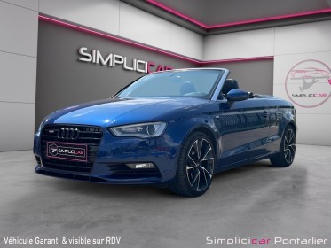 Audi a3 cabriolet 2.0 tdi 150 ambition luxe s tronic 6 occasion simplicicar pontarlier simplicicar simplicibike france