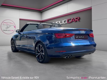 Audi a3 cabriolet 2.0 tdi 150 ambition luxe s tronic 6 occasion simplicicar pontarlier simplicicar simplicibike france