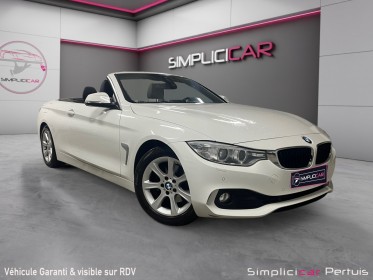 Bmw serie 4 cabriolet f33 420d 184 ch modern occasion simplicicar pertuis  simplicicar simplicibike france