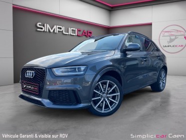 Audi rs q3 quattro s tronic 7 2.5 tfsi 310ch occasion simplicicar caen  simplicicar simplicibike france