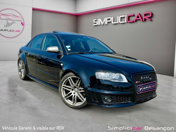 Audi rs4 4.2 420 v8 pack f1 occasion simplicicar besanÇon simplicicar simplicibike france