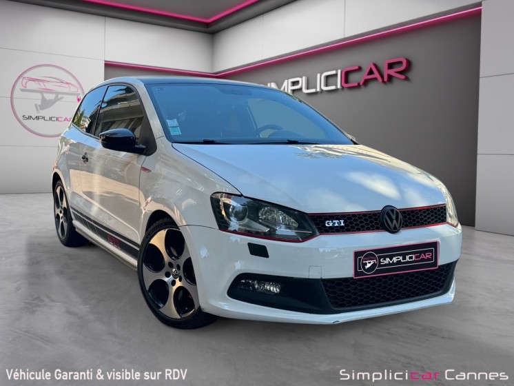 Volkswagen polo gti 1.4 tsi 180 dsg7 - sièges chauffants - carplay occasion cannes (06) simplicicar simplicibike france