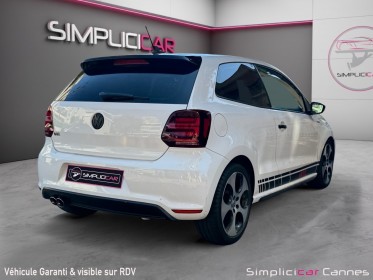 Volkswagen polo gti 1.4 tsi 180 dsg7 - sièges chauffants - carplay occasion cannes (06) simplicicar simplicibike france