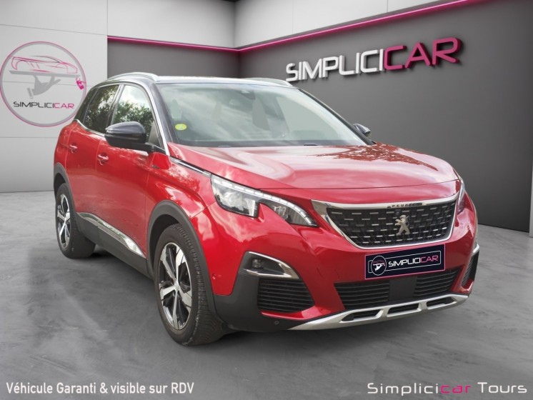 Peugeot 3008 2.0 bluehdi 150ch ss bvm6 gt line occasion simplicicar tours  simplicicar simplicibike france