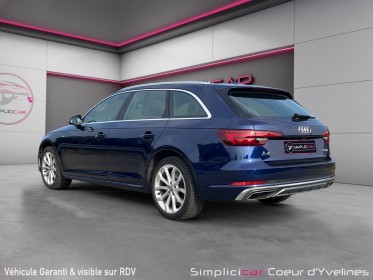 Audi a4 avant 35 tdi 150 s tronic 7 s line occasion simplicicar coeur d'yvelines - auto expo 78 simplicicar simplicibike france