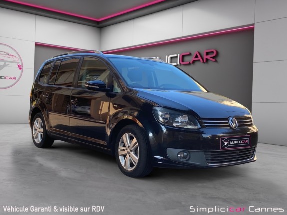 Volkswagen touran 1.6 tdi 105 fap match dsg7 occasion cannes (06) simplicicar simplicibike france