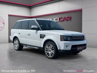 Land rover range rover sport mark vii 3.0 sdv6 256ch hse bva 2ème main garantie 12 mois occasion simplicicar royan...