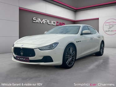 Maserati ghibli 3.0 v6 275 d a garantie 1 an occasion simplicicar charmes simplicicar simplicibike france