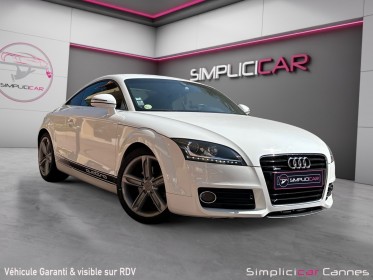 Audi tt coupe 2.0 tdi 170 quattro ambition luxe occasion cannes (06) simplicicar simplicibike france