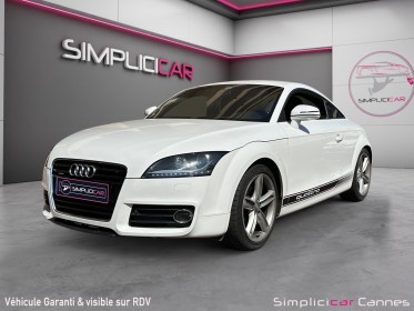 Audi tt coupe 2.0 tdi 170 quattro ambition luxe occasion cannes (06) simplicicar simplicibike france