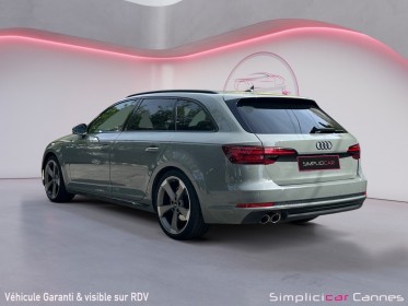 Audi a4 avant v6 3.0 tdi 218 s tronic 7 quattro design luxe occasion cannes (06) simplicicar simplicibike france