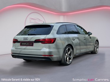 Audi a4 avant v6 3.0 tdi 218 s tronic 7 quattro design luxe occasion cannes (06) simplicicar simplicibike france