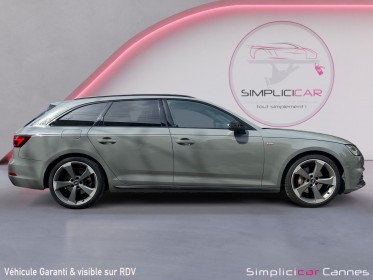 Audi a4 avant v6 3.0 tdi 218 s tronic 7 quattro design luxe occasion cannes (06) simplicicar simplicibike france