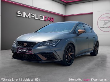 Seat leon 310 hp cupra r limited edition 261 of 799 occasion simplicicar pontarlier simplicicar simplicibike france