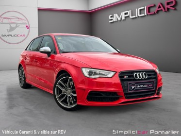 Audi s3 sportback 2.0 tfsi 300ch quattro s-tronic 6 occasion simplicicar pontarlier simplicicar simplicibike france