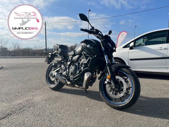 Yamaha mt-07 700 occasion simplicicar limoges  simplicicar simplicibike france