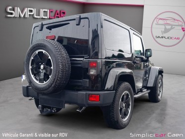 Jeep wrangler sahara 2.8 crd 200 ch  garantie 12 mois 4 places occasion simplicicar caen  simplicicar simplicibike france