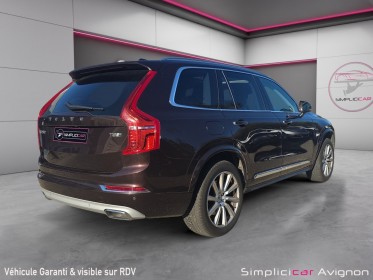 Volvo xc90 303ch.87 ch 7pl inscription luxe - attelage amovible elec  hayon elec  caméra 360° occasion avignon (84)...