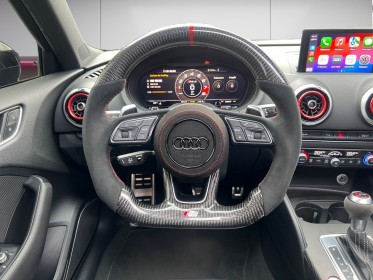 Audi rs3 sportback 2.5 tfsi 400 s tronic 7 quattro daza toit ouvrant démarrage sans clé line assist pack rs volant...