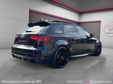 Audi rs3 sportback 2.5 tfsi 400 s tronic 7 quattro daza toit ouvrant démarrage sans clé line assist pack rs volant...