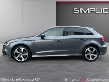 Audi a3 sportback 2.0 tfsi 190 s tronic 7 design luxe garantie 12 mois occasion simplicicar courbevoie simplicicar...