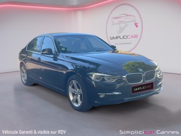 Bmw serie 3 f30 lci 320d xdrive 190 ch luxury a occasion cannes (06) simplicicar simplicibike france