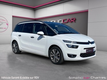 Citroen grand c4 picasso garantie 12 mois bluehdi 120 ss exclusive eat6 occasion simplicicar chartres  simplicicar...